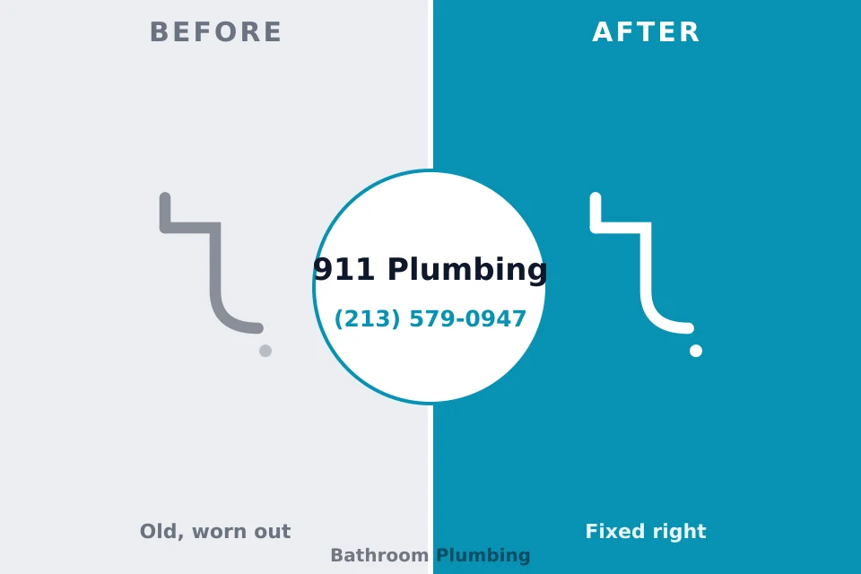 Before and after: plumbing repair Lochmoor Waterway Estates, FL